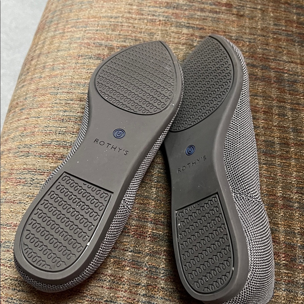 Rothy's Blue and Gray Women's Flats Size 9 Worn handful of times - Picture 3 of 6